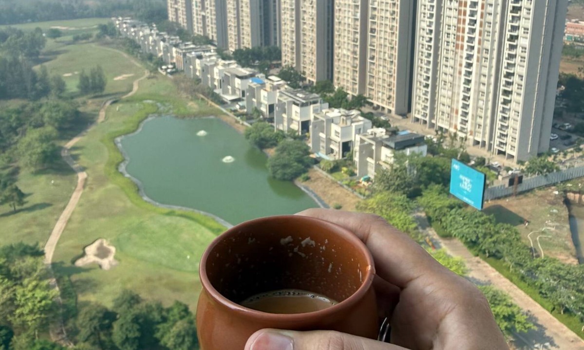 Wadgaon Condo | 23rd Floor Golf View 1 BHK Studio Condo near Pune -Mumbai Highway