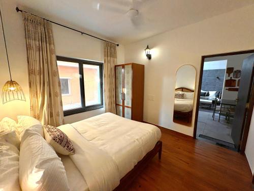 Sainagar Apartment | Candolim's Exclusive 1BHK - Curated Couple Stay with Private Jacuzzi Near Beach