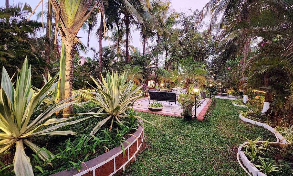 Vagator Villa | Casa de Tartaruga - Heritage Goan Villa, Half Acre, Private Pool, Staff