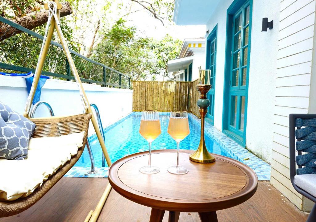 Siolim Hotel | DanCenter Iksana Villa Siolim | 3BHK | Pvt Pool | Goa