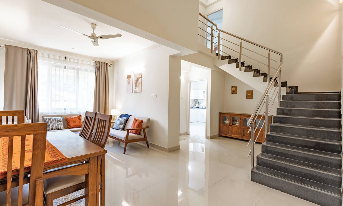 Benaulim Apartment | Elegant 2-Bedroom Duplex Apartment With 3 AC's In The Heart Of Benaulim