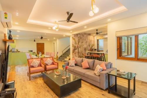 Siolim Villa | ELIVAAS Signature 3 BHK Pool & Bar - Villa Judiline