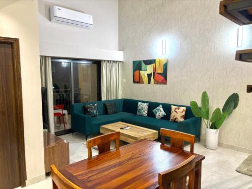 Sainagar Apartment | Exclusive Family 2BHK Duplex with Pool & Balcony near Beach