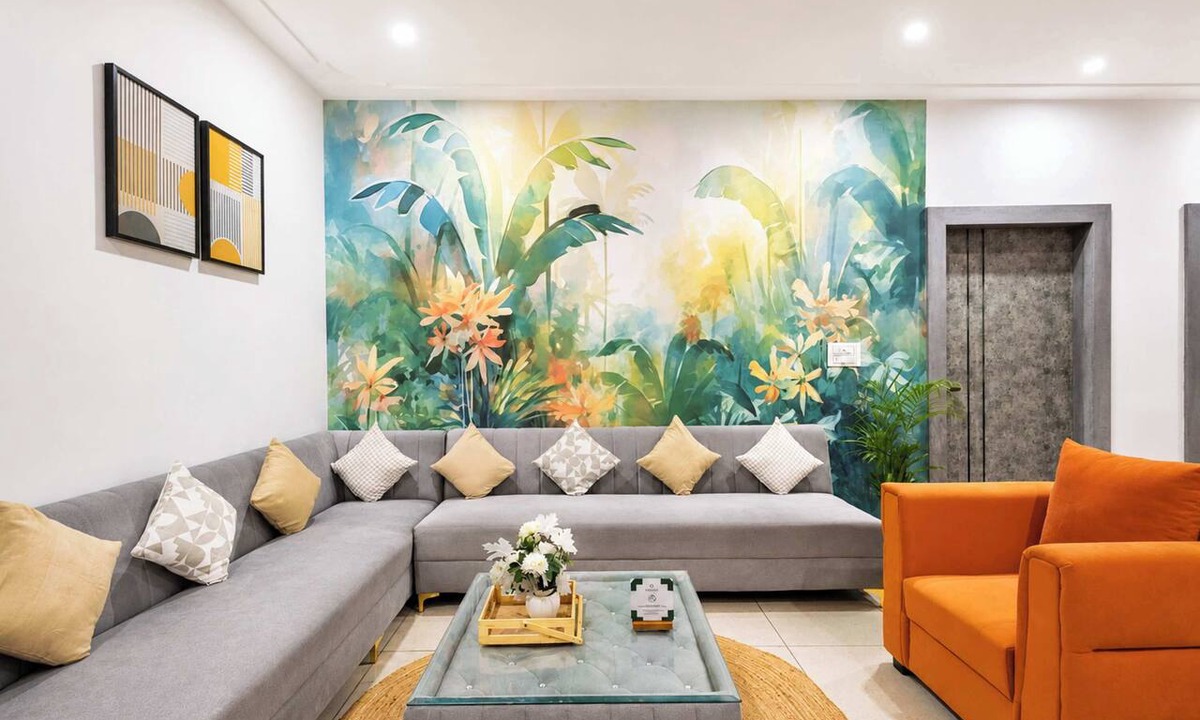 Bedla Apartment | Homely 2BHK at Lakecity Apartments by Viraalay