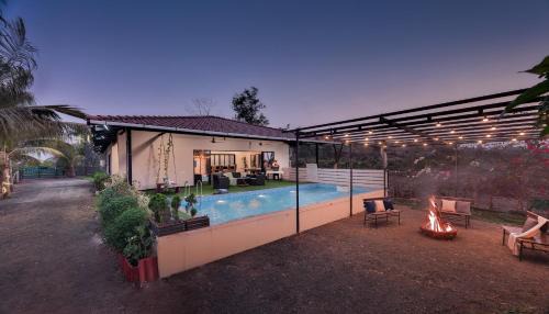 Pali Villa | SaffronStays Ivy Courtyard - 5 bedroom & Veg Only Villa in Khopoli