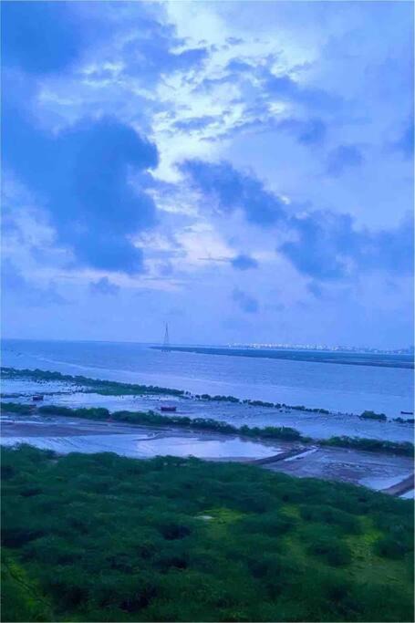 Dumas Apartment | Tapi River and Arabian Sea View