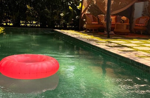 Kudal Villa | Big Pvt Pool & Garden 3BHK Villa, Morjim Beach 10-14mts
