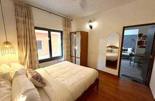 Sainagar Apartment | Candolim's Exclusive 1BHK - Curated Couple Stay with Private Jacuzzi Near Beach