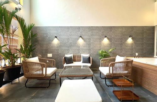 Sainagar Apartment | Candolim's Exclusive 1BHK - Curated Couple Stay with Private Jacuzzi Near Beach