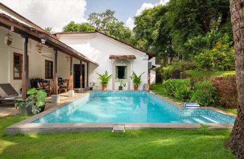 Divar Island Villa | Casa Desa Monteiro by The Blue Kite - 4BHK Stand Alone Villa In Diwar Island with Private Pool, Garden, Fully Equipped Kitchen