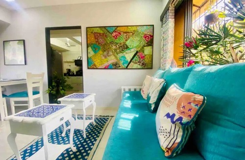 Ranwar Apartment | Charming 3 Bed 2 Bath in Bandra West with Balcony