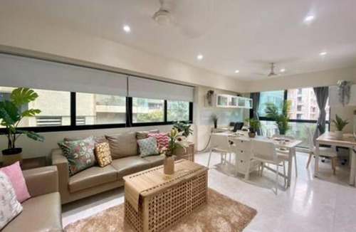 Bandra West Apartment | ConnektHomes -Modern 3Bed3Bath in Prime Bandra Neighborhood
