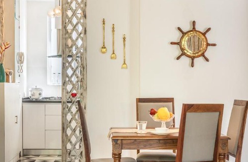 Nerul Apartment | El Arbol by The Blue Kite with Rooftop Pool, Kitchen, Wifi, Security,10 Mins to Candolim Beach & 5 mins to Casino