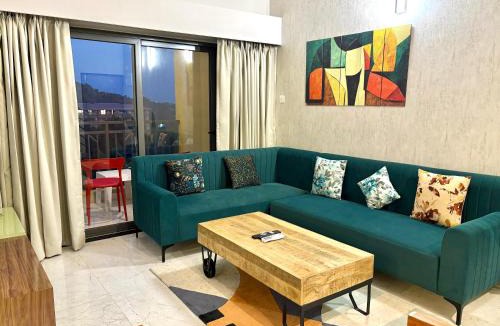 Sainagar Apartment | Exclusive Family 2BHK Duplex with Pool & Balcony near Beach