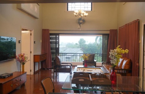 Arsiwalla Villa Villa | Gen-Z Villa with Hill View from Balcony & Spacious Pool Area & AC