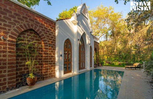 Moira Villa | Kismet Villa - Pvt Lawn & Pool by StayVista