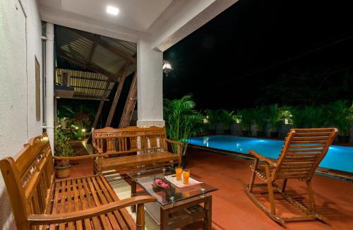Murud Villa | SaffronStays Adora Woods and Hills - 4BHK Murud Villa with Pool, Kids Pool & Beach Fun