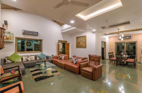 Murud Villa | SaffronStays Adora Woods and Hills - 4BHK Murud Villa with Pool, Kids Pool & Beach Fun