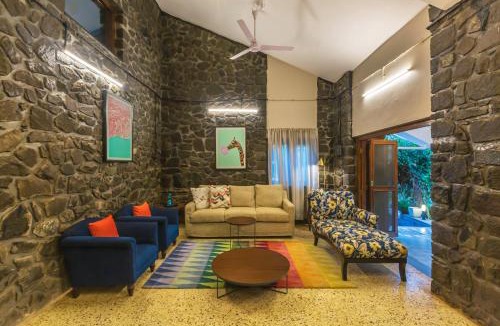 Kadadhe Villa | SaffronStays Inverlochy 3-BR Parsi-style villa with indoor games, bonfire & views near Lonavala