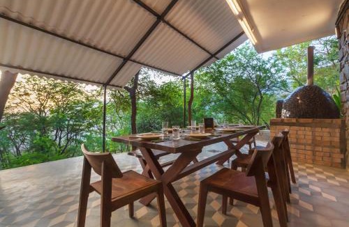 Kadadhe Villa | SaffronStays Inverlochy 3-BR Parsi-style villa with indoor games, bonfire & views near Lonavala