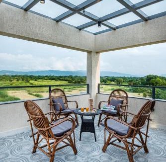 Alibaug Villa | SaffronStays Nishta - 4BR pet-friendly villa with pool, turf, gazebo & terrace BBQ views in Alibaug