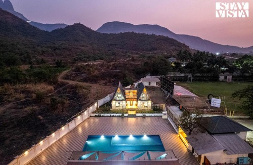 Amarnath Villa | StayVista at The Rising Sun - Mumbai with Pool and BBQ - Ambernath