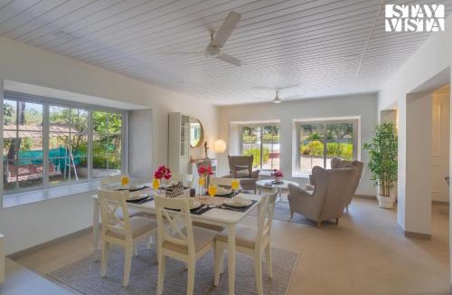 Alibaug Villa | StayVista at White Nook with Lawn & Bonfire
