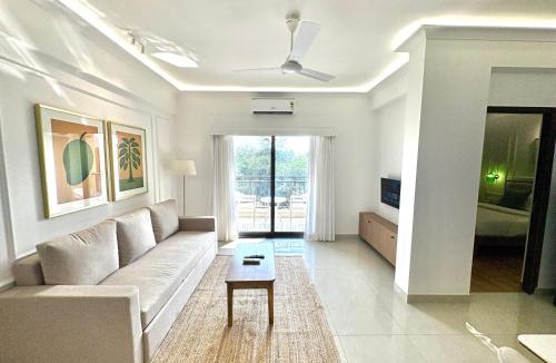 Sainagar Apartment | The Candolim Calm - Coastal 1BHK for Couples & Families with Pool Access