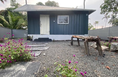 North Paravur House | This tiny home offers the perfect blend of modern comfort and seaside charm.