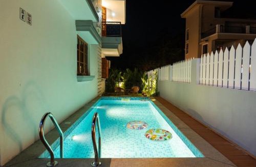 Benaulim Villa | Villa Amarante - Private Pool I Lawn & Theater