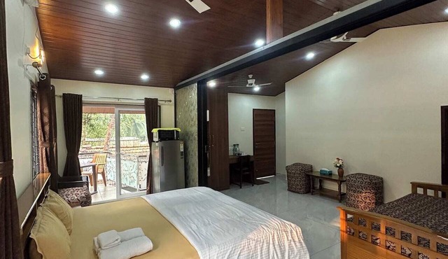 Cornelio Residence - 1 BR studio with AC in Udupi in Padutonse