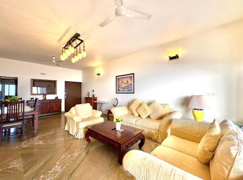 Cozy 2BHK Sea View Apartment in Panjim