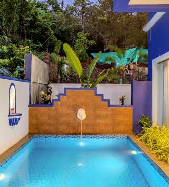 ELIVAAS Signature Casa Vilson 3-BHK Villa With Private Pool, Indoor Bar, Lounge Area, Bathtub and Courtyard
