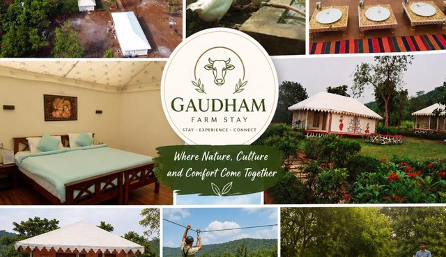 Krishna's den- a cottage retreat a Gaudham Periyar Farmstay