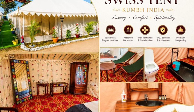 Kumbh India Kutir- Premium Swiss Tents & Cottages