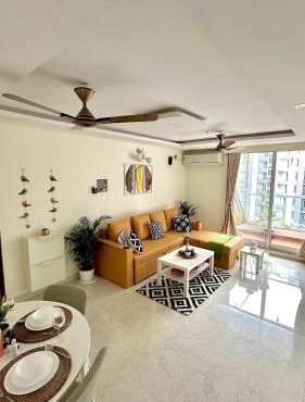 Powai, Aurora luxe,2BHK Balcony & Lake view