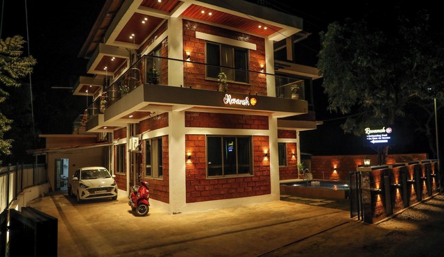 Spacious 6-bedroom villa in tranquil Alibaug with new modern Equipments