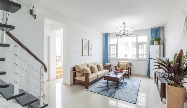 The air villa: five high-rise air courtyards - the third bathing beach, the mountain and the sky, the town of dongyi, the forest park, the Ocean Park, ten thousand mouth in Rizhao