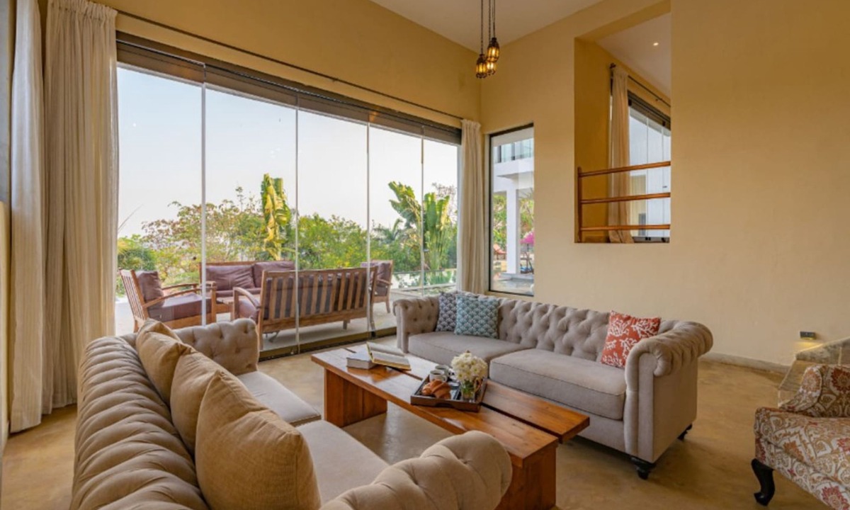 Pilerne Industrial Estates Villa | Cliffhouse by Hireavilla -5br w Pvt Pool in Saipem