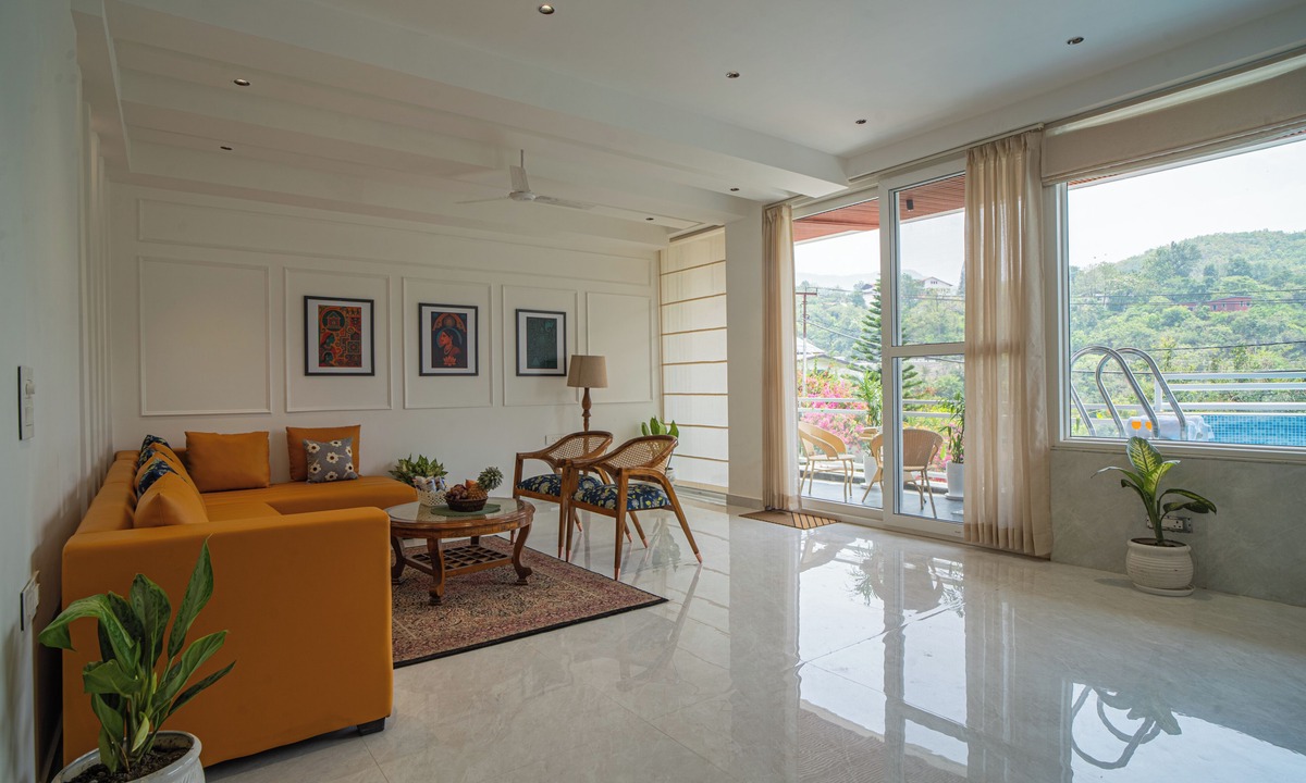 Bullawala Apartment | Alaya Stays Udgam Vilas 3BHK With Jacuzi