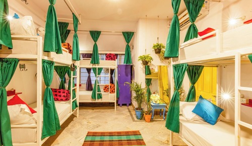 Bed In 8 Bed Mixed AC Dormitory Room With Ensuite Bathroom