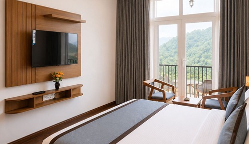 Executive room with city view