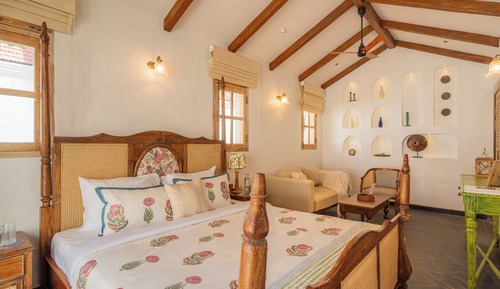Deluxe Villa, Balcony, Garden View