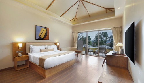Anata valley view cottage with living room & balcony