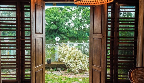 Double Room, Balcony, Garden View