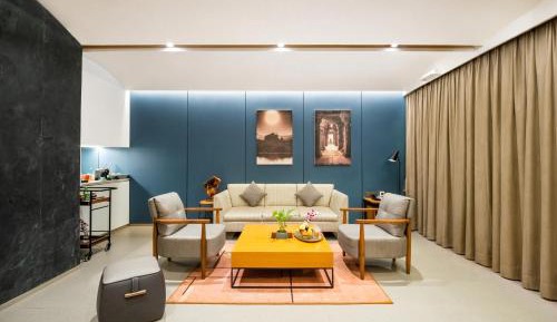 Four-Bedroom Villa with 1+1 happy hours in Malhari from 12pm to 8pm and Complimentary in-stay Hotel Credit worth INR 500 redeemable on Spa per stay