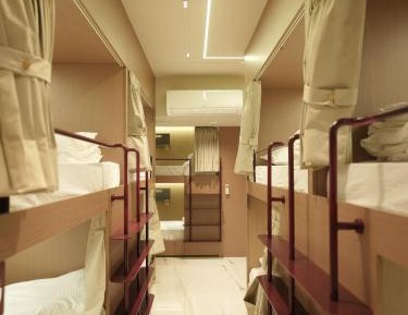 Bunk Bed in Male Dormitory Room 