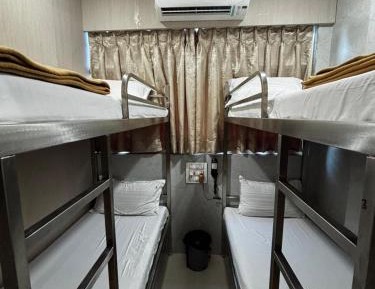 Single Bed in Male Dormitory Room