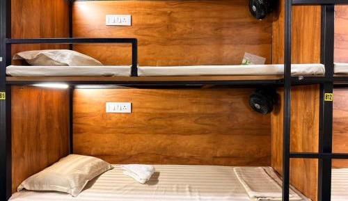 Bunk Bed in Male Dormitory Room 