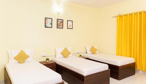 Single Bed in Male Dormitory Room